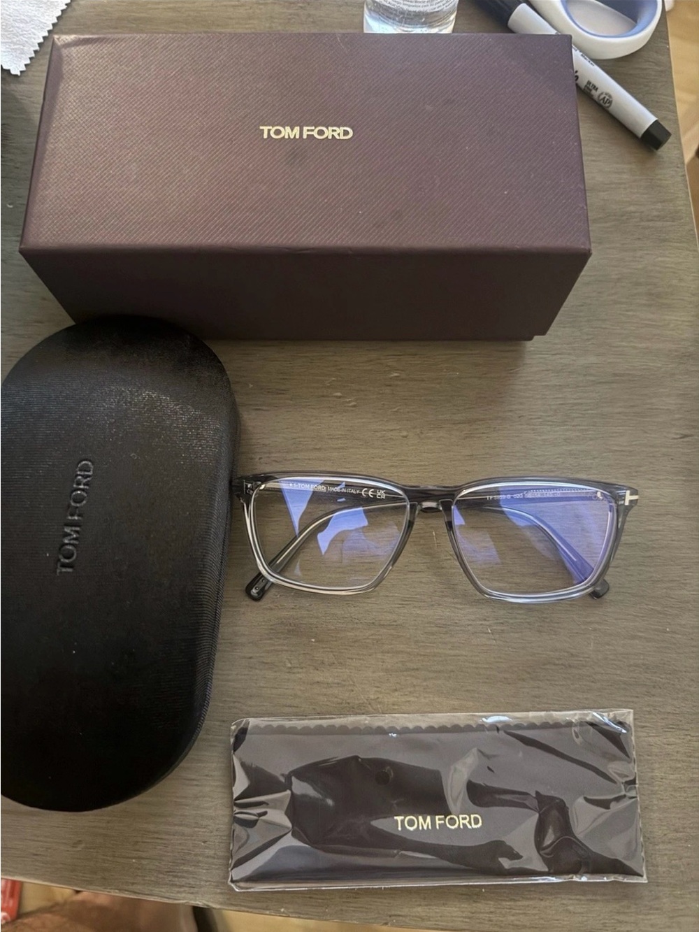 Tom Ford Clear Frame TF5959